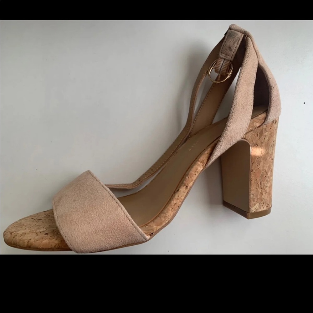 Never Worn Anthropologie Blush Heels